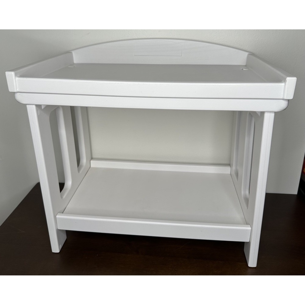 Bitty Baby Changing Table Pleasant Company American Girl Vintage Retired White